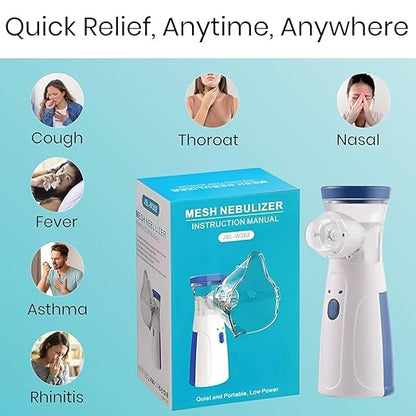 UltraQuiet Portable Mesh Nebulizer