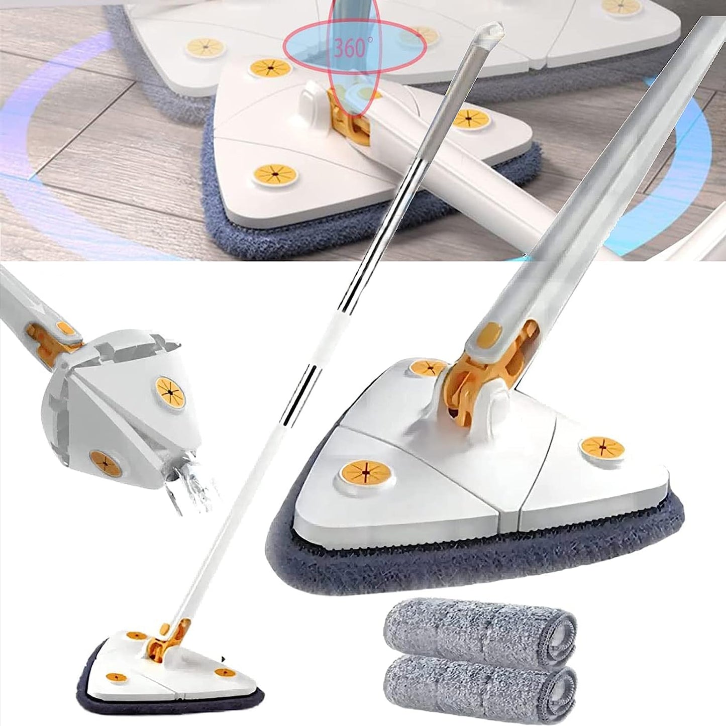 360° Rotating Adjustable Floor Mop