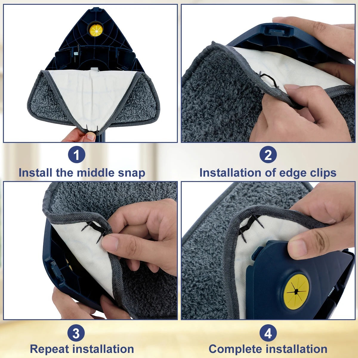 360° Rotating Adjustable Floor Mop